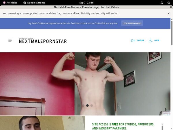 $1 NextMalePornStar.com Trial Offer