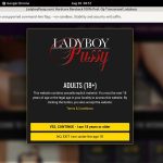 Accounts Ladyboy Pussy Free