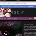 Alice Kitten Bezahlen