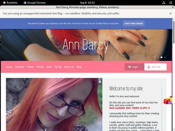 AnnDarcy Active Password AnnDarcy Active Password