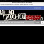 Audrey Hollander Model
