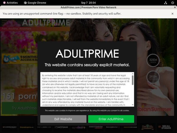 Become Adult Prime Member