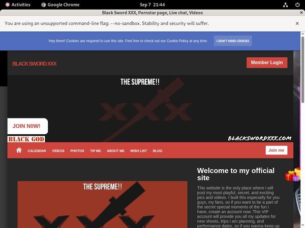 Blackswordxxx.com Account Online