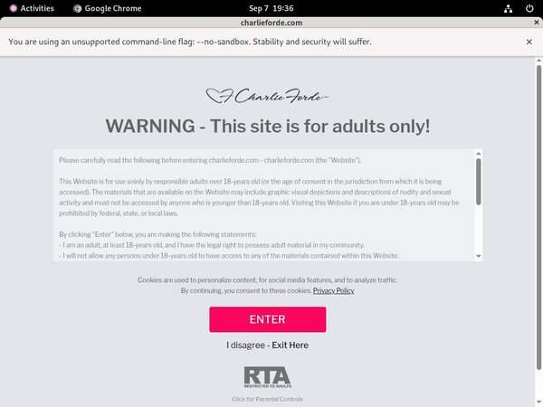 Charlieforde Payment Form