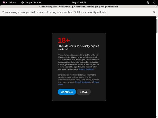 Crueltyparty.com ?????