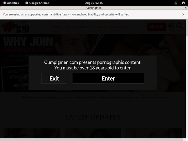 Cumpigmen Trial Access