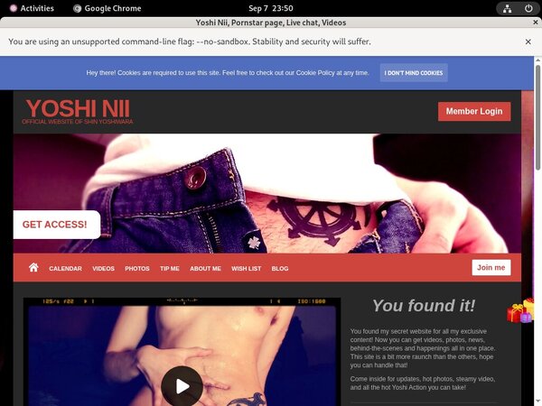 Discount YoshiNii Membership