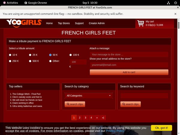 Feetgirlsfrench Free Logins