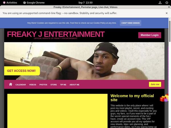 Freaky J Entertainment Full Account