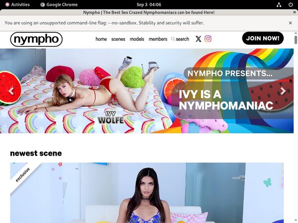 Free Account In Nympho