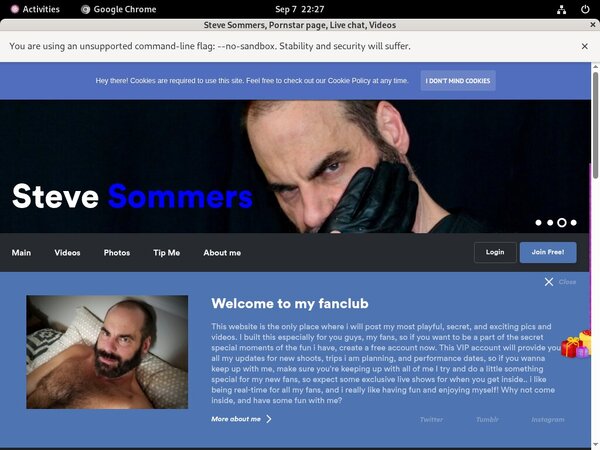 Free Accounts Steve Sommers