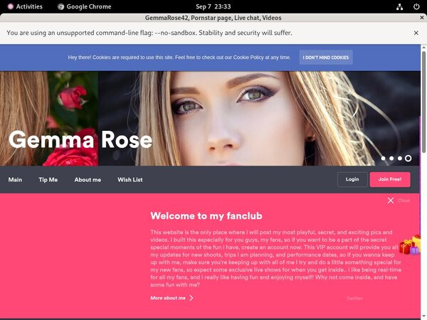 Free GemmaRose42 Access