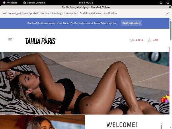 Free Pass For Tahlia Paris