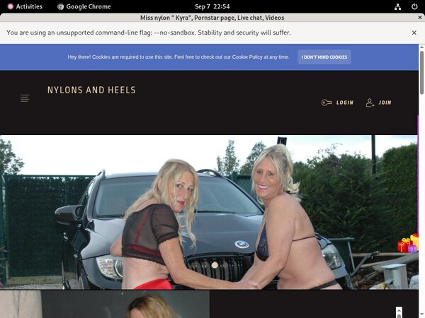 Free Stockingsandhighheels.com Username