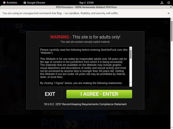 Freepovpornstars Password