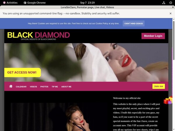 Get Into Lorasinclare.modelcentro.com Free