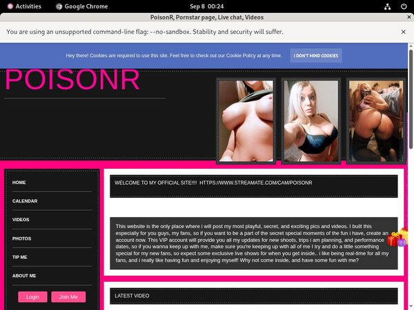 Get Poisonr.modelcentro.com For Free