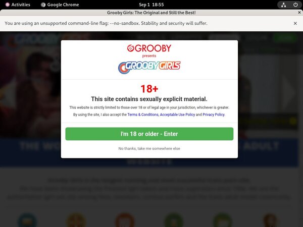 Grooby Girls Sign Up Link