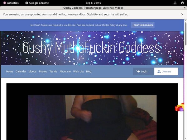 Gushy Goddess Streaming