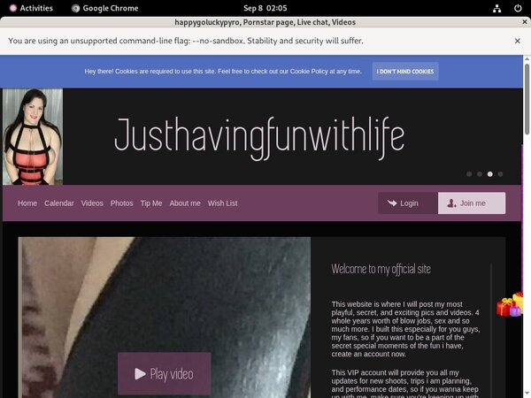 Happygoluckypyro.com Free Scene