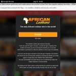 How To Get On Africanlesbians For Free