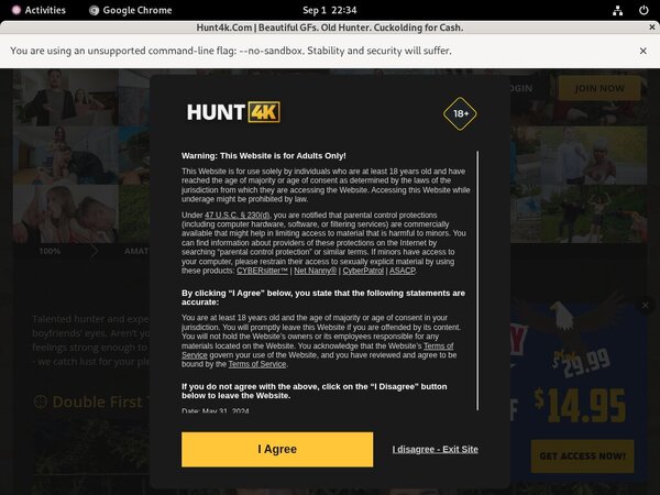 Hunt 4k With Credit Card