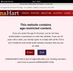 Karinahart Account Membership