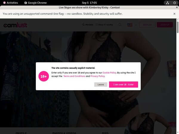 Kimberley Kinky With Paypal