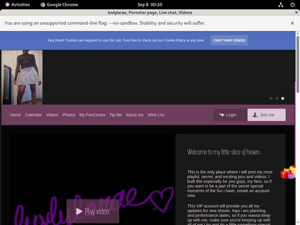 Luvlylarae.modelcentro.com With Trial