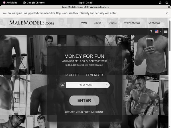 Male Models Com Discount Trial