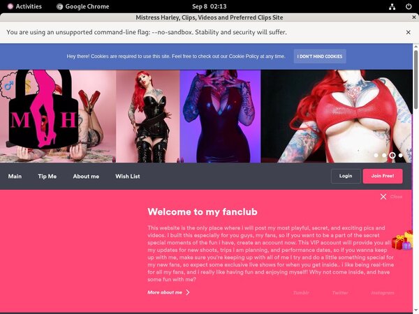 Mistress Harley (SAVE 50%) Discount