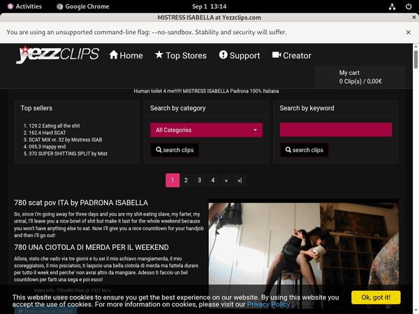 Mistress Isabella Free Login And Password