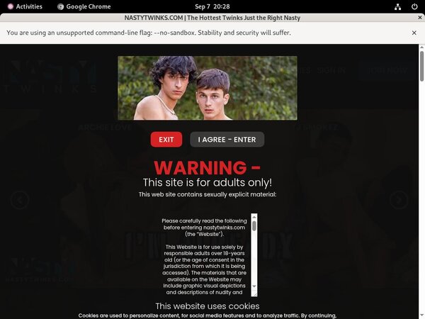 Nasty Twinks Member Trial