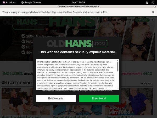 Old Hans Premium Discount