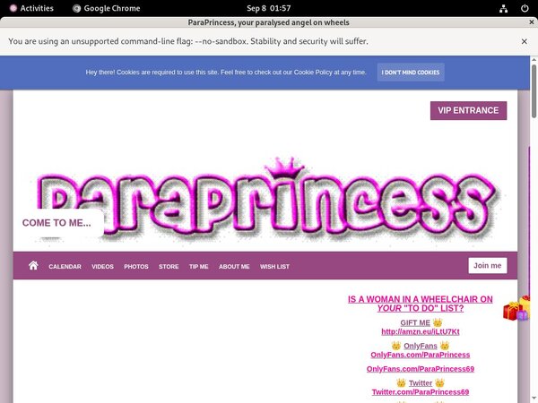 ParaPrincess Credits