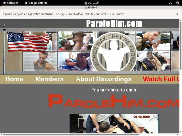 Parole Him Payment Page