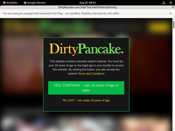 Passwords Dirty Pancake