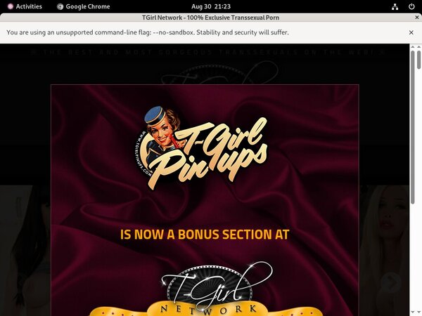 Pinups TGirl Free Trial