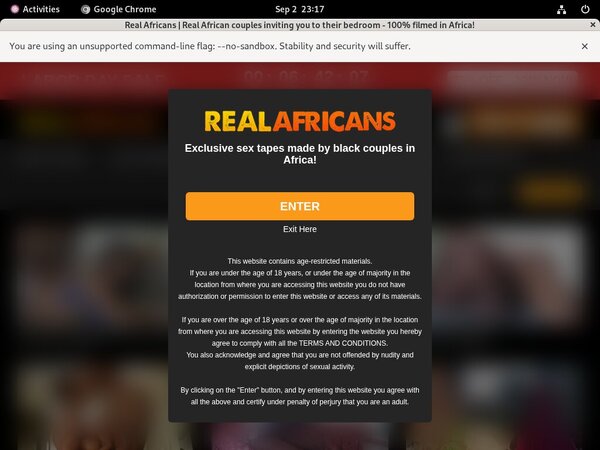 Realafricans.com Trial Promo