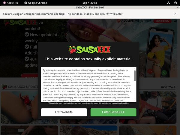 Salsa XXXpassword Free