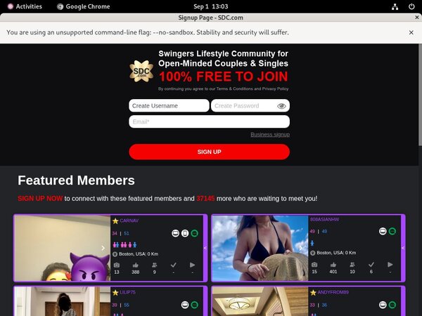 Signup Swingers Date Club Paypal