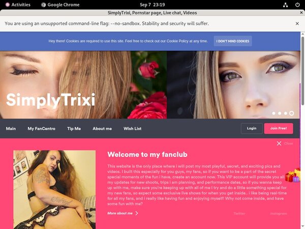 Simplytrixi Free Premium Account