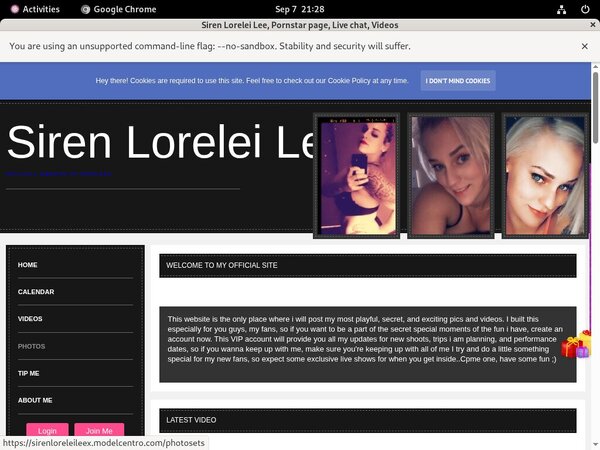 Siren Lorelei Lee With Bank Account