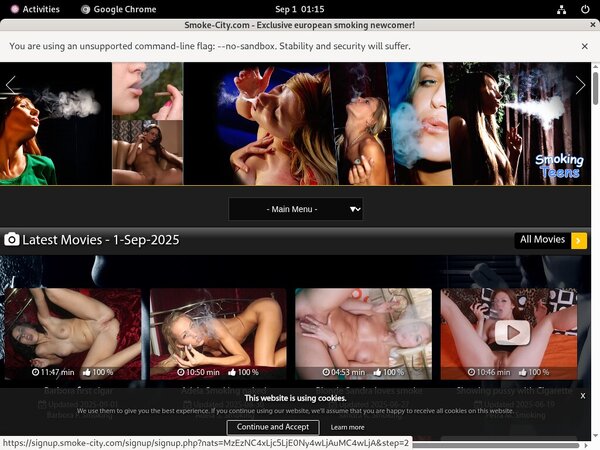 Smokecity New Sex Videos