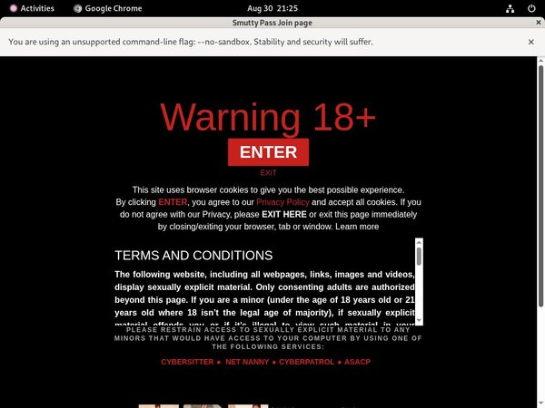 Smutty Pass Parola D'ordine Gratuito