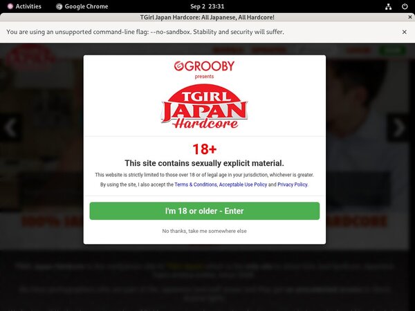 TGirl Japan Hardcore Paypal Discount