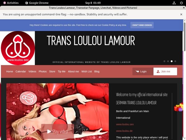 Trans Loulou Lamour Free Trial Join