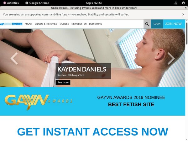 Undie Twinks Discount Link