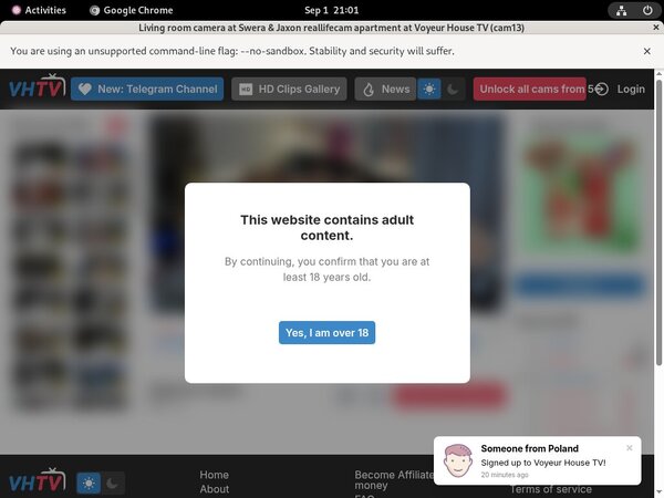Using Paypal Voyeur-house.tv
