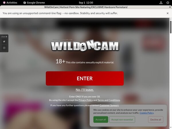 Wild On Cam Free Trials